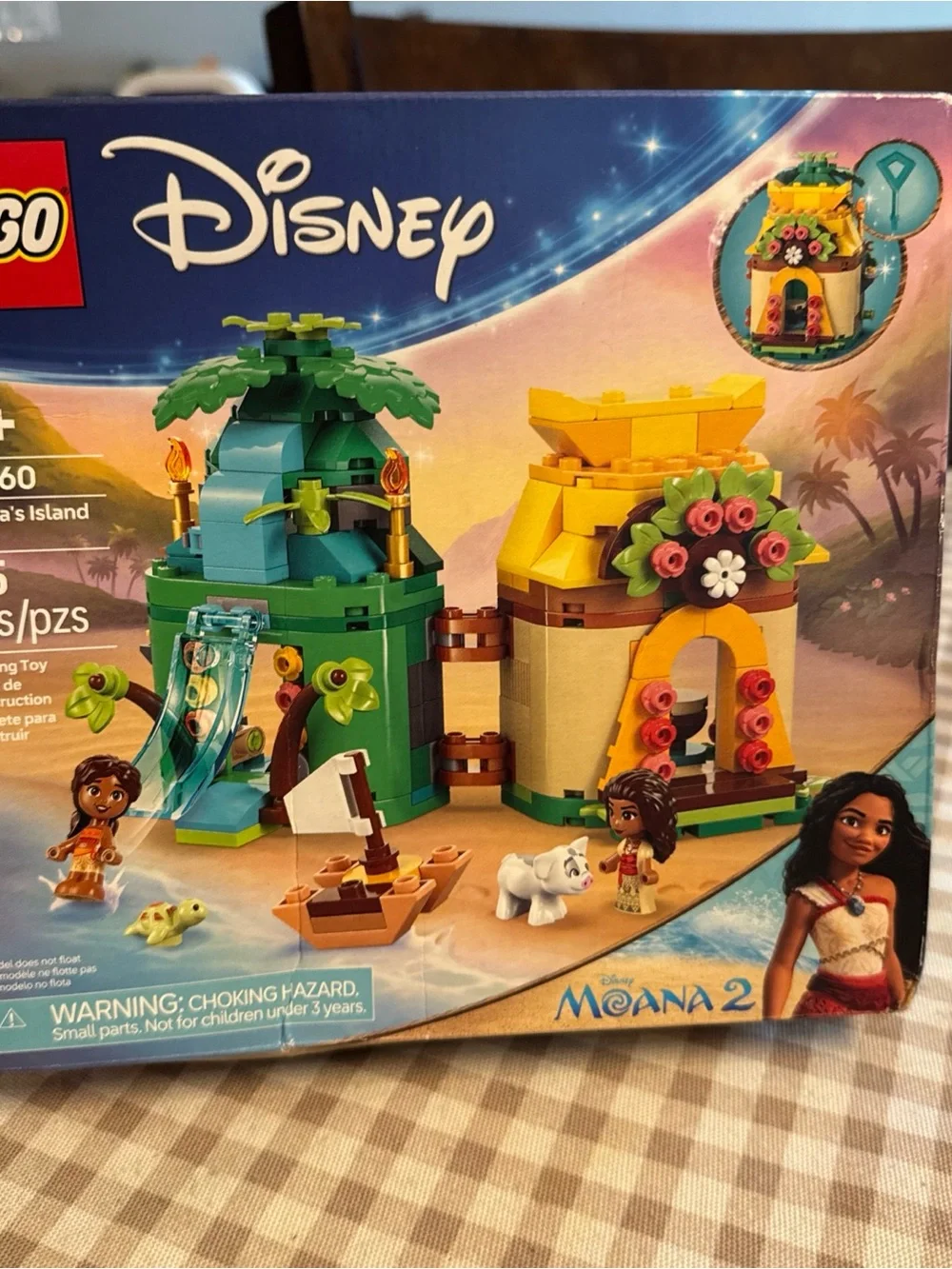 LEGO Disney Moana Island Fun Playset - Green, Yellow & Blue
